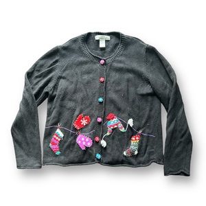 [Rebecca Stone] Hats and Mittens Cardigan